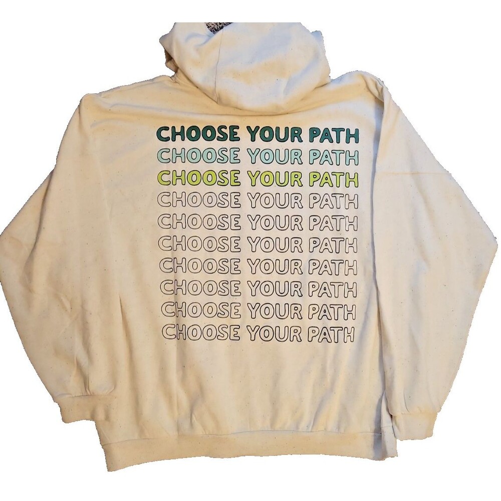 Disney Parks Star Wars Grogu ‘Choose Your Path' Zip-Up  Hoodie New Adult XL
